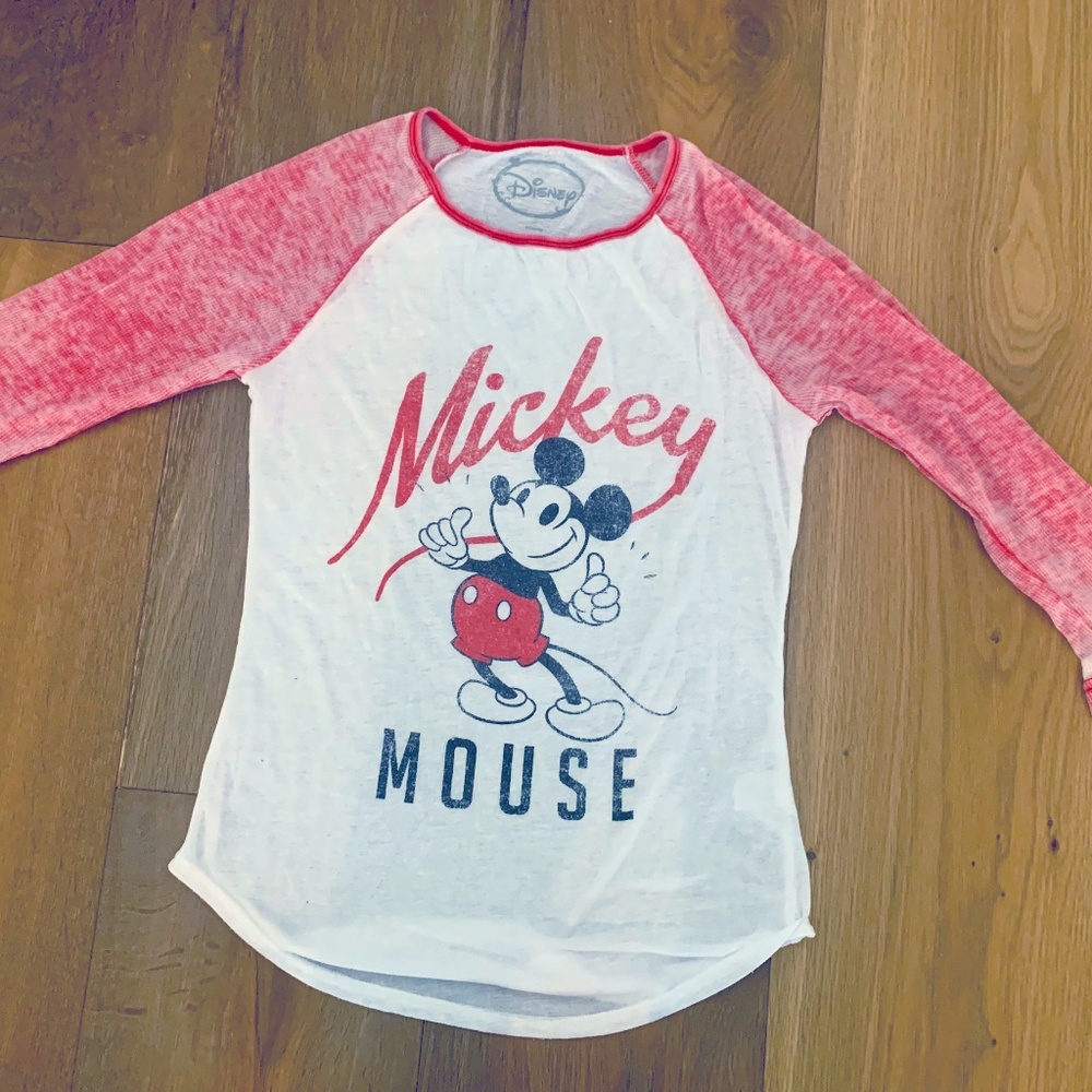 Disney Mickey Mouse Women's long sleeved T-Shirt.